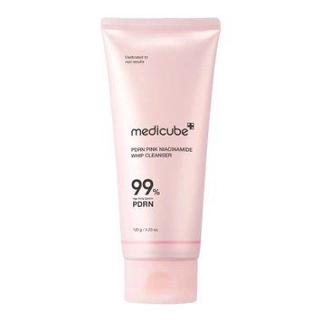 Очищувальна пінка з полінуклеотидами та ніацинамідом Medicube PDRN Pink Niacinamide Whip Cleanser, 120 г 534234 фото