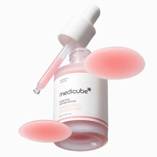 Відновлювальна сироватка з полінуклеотидами та пептидами Medicube PDRN Pink Peptide Serum, 30 мл 987678 фото