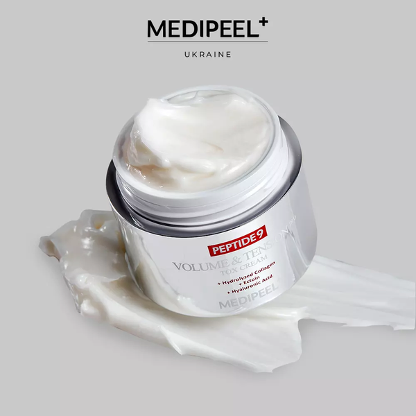 Антивіковий ліфтинг-крем для обличчя Medi-Peel Peptide 9 Volume and Tension Tox Cream з пептидами, 50 мл 344343 фото